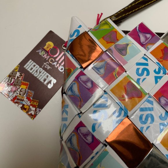 NWT Nahui Ollin and Hershey’s candy wrapper wristlet - Picture 4 of 5
